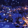 白川郷雪夜景(自宅編集版)