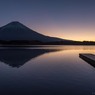 夜明けの桟橋