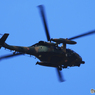 [青い空] JGSDF ヘリコプター　ブラックホーク　来たー！