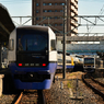 銚子駅にて。