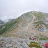 駒ヶ岳頂上へ向かう