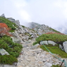 天空を歩いているみたいな登山道