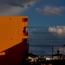 写真句：夕日影