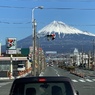 信号待ちで富士山の日　3