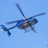 「青空」県警ヘリコプター　警備中　BK117C-2 [かとり] 飛来