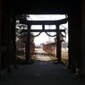 楼門から見た参道