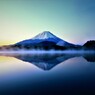 毛嵐の水平線