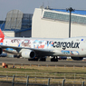 「はれー」Cargolux B747-8 LX-VCM　駐機します