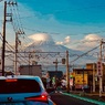 信号待ちで富士山 13