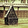 城下町は今日も雪だった