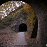 信越本線旧線 碓氷第七隧道から見た碓氷第八隧道