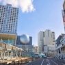 静かな駅前