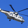 「Blue」JMSDF 掃海・輸送機　MCH-101 飛来！