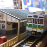 机上の鉄道風景(私鉄風)