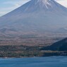 富士山と本栖湖