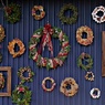 色々なクリスマスリース
