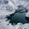 只見線第３橋梁雪景色！