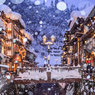 銀山温泉雪景色