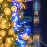 クリスマスツリー&スカイツリー