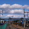 写真句：写真エッセイ：陸橋にかかる雲