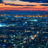 夕刻。