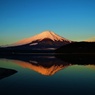 鏡面の風景 ～紅富士～
