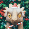 クリスマスの恐竜