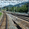 スイッチバック姨捨駅