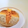 昨日仕込んだカンパーニュ焼けた