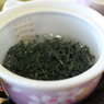 湯に浸る、宇治茶玉露