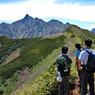 槍ヶ岳登頂の山旅2003：3日目(21)