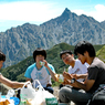 槍ヶ岳登頂の山旅2003：3日目(24)
