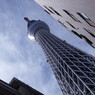 空に向かって