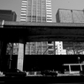東京散歩８：東京駅周辺８：ダブル高架２：B&W