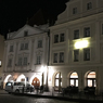チェコ南部（９６９）夜のチェスキー・クルムロフ　街並み　　