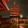 「雨上がりの浅草寺」-2