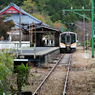 弥彦線始発駅弥彦駅