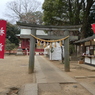 令和６年初詣(三芳野神社 鳥居)