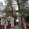 新春の川越八幡宮鳥居