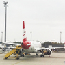 「曇り」 ☆ウイーン国際空港の Airbus  A320
