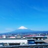 快晴の富士山