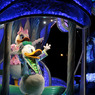 ディズニーランド、夜のショーのドナルド！