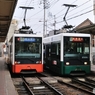 道後温泉駅にて