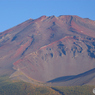 秋の富士山五合目にて