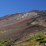秋の富士山五合目にて