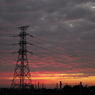 夕暮れ