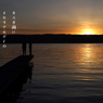 My Trip to US 2024 #7：写真句：カユガ湖の朝日