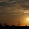 夕暮れ