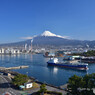 田子の浦からの富士山
