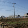 石橋中学遠景